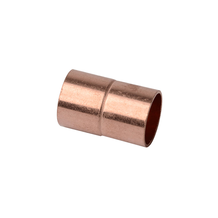 DiversiTech Coupling (Socket) with Rolled, 1/2 in. OD x 3/8 in. ID