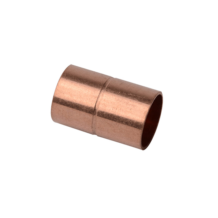 DiversiTech Coupling (Socket) with Rolled, 5/8 in. OD x 1/2 in. ID