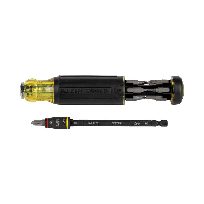 14-in-1 HVAC Adjustable-Length Impact Screwdriver with Flip Socket