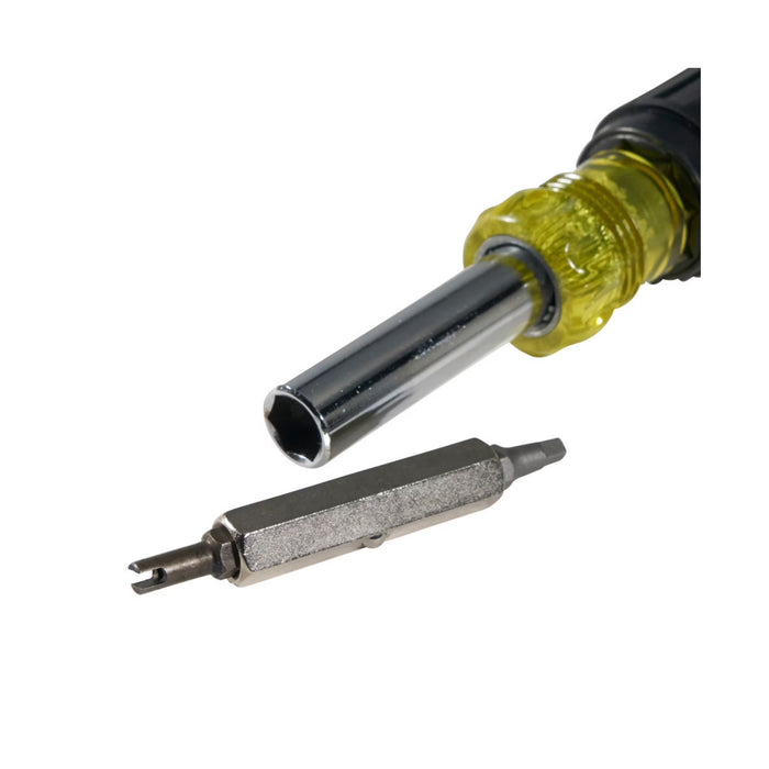 11-in-1 Screwdriver/Nut Driver with SchraderÂ® Valve Core Bit