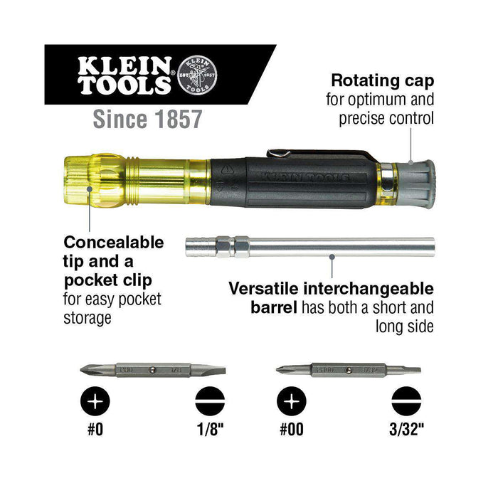 4-in-1 Electronic Screwdriver w/Pocket Clip