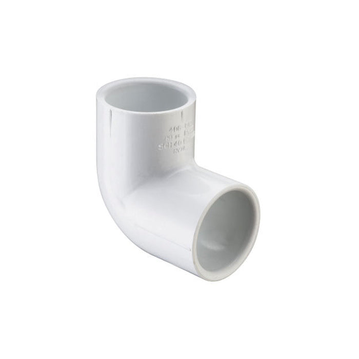 3/4" Schedule 40 PVC 90 Elbow Socket