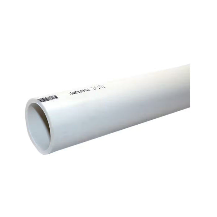 1/2 in. x 10 ft. 600-PSI Schedule 40 PVC Plain End Pipe