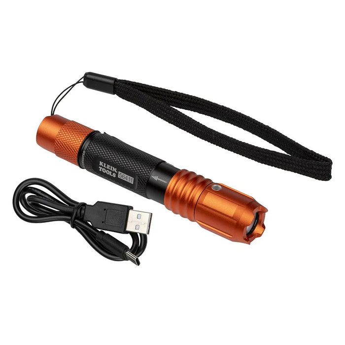 Rechargeable Waterproof LED Pocket Light with Lanyard