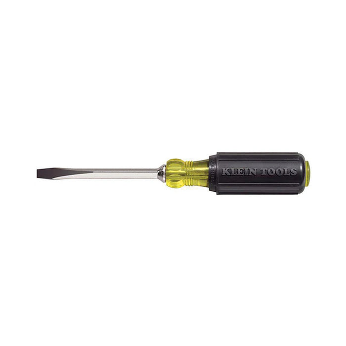 1/4'' (6 mm) Keystone-Tip Screwdriver  4'' (102 mm) Heavy-Duty Square-Shank