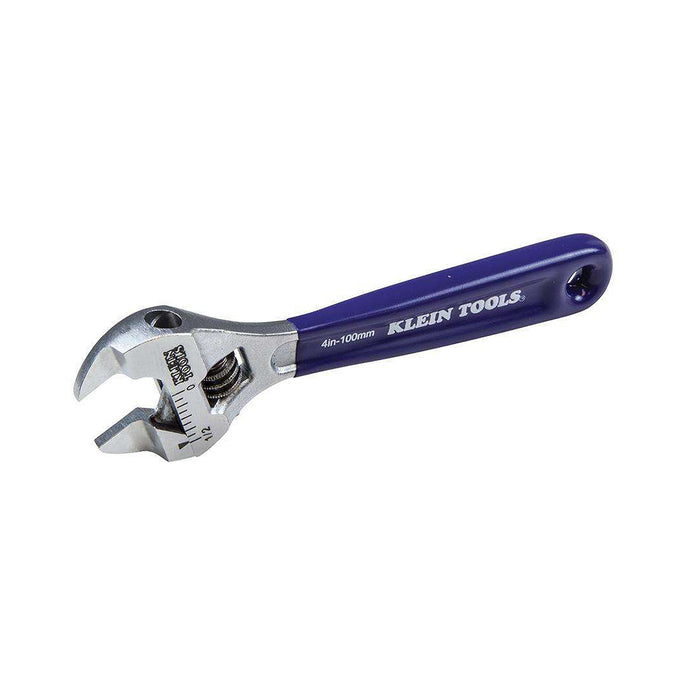 Slim-Jaw Adjustable Wrench, 4-Inch