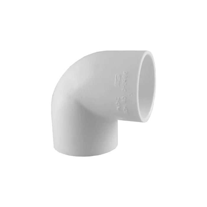 PVC Elbow 90" 1/2" 1ea.