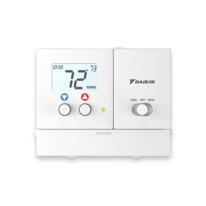 DAIKIN Digital Therrmostat, Value Series, 2-Heat Stage 1-Cool Stage, 5+2 Days Programable, Heat Pump With Aux Heat Control 24V